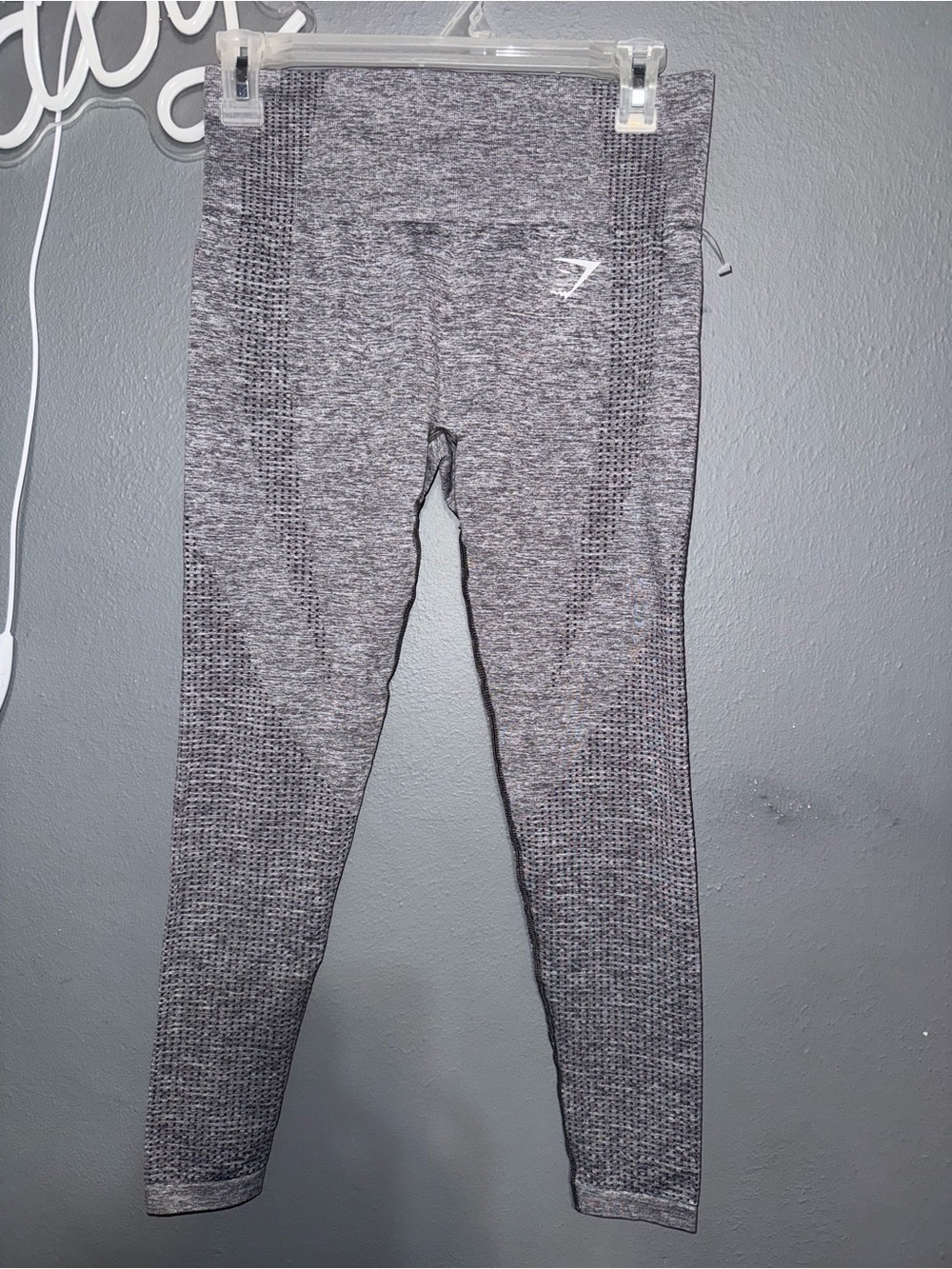 Gymshark Grey Seamless High-Rise Leggings